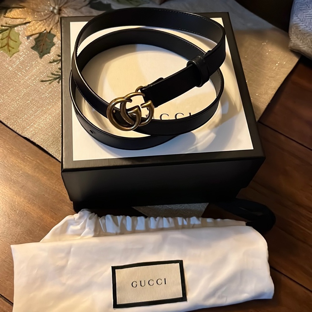 Authentic Gucci belt, size 80/32, perfect condition.